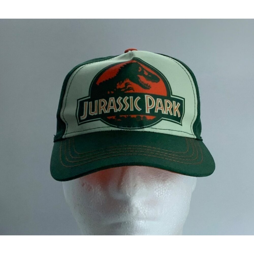 Jurassic Park Baseball Cap Hat Boy Size OS Adjustable‎ Universal City Studios